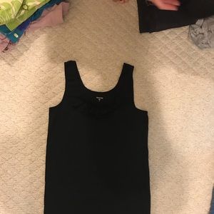 Garnet Hill Black Tank
